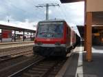 Ein Wittenberger Steuerwagen als RE nach Frankfurt (Main) Hbf in Fulda.