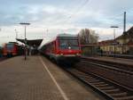 Ein Wittenberger Steuerwagen als RB Frankfurt (Main) Hbf - Heidelberg Hbf in Mannheim-Friedrichsfeld.