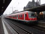 Ein Wittenberger Steuerwagen als RB nach Gieen in Friedberg (Hess.).