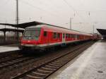 Ein Wittenberger Steuerwagen als RB aus Gieen in Friedberg (Hess.).