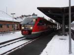 642 109 als RB 65 Kaiserslautern Hbf - Bingen (Rhein) Hbf in Bad Mnster am Stein.