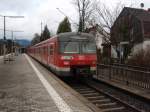 420 378 als S 3 Darmstadt Hbf - Bad Soden in Niederhchstadt.