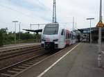 429 618 als RE 2 Koblenz Hbf - Frankfurt (Main) Hbf in Bingen (Rhein) Hbf.