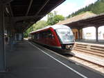 642 660 als RB 55 Landau (Pfalz) Hbf - Pirmasens Hbf in Pirmasens Nord.