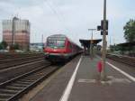 Ein Wittenberger Steuerwagen als RE Frankfurt (Main) Hbf - Fulda in Gelnhausen.