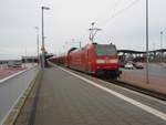 146 116 als RE 1 nach Hannover Hbf in Norddeich Mole.