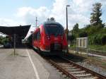 DB Regio Nordost/360177/442-847-als-re-7-wismar 442 847 als RE 7 Wismar - Ludwigslust in Bad Kleinen. 11.08.2014