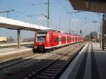 DB Regio NRW/27267/425-581-als-rb-69-nach 425 581 als RB 69 nach Mnster (Westf.) Hbf bei der Einfahrt in Bielefeld Hbf.