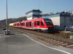 DB Regio NRW/35081/640-022-abgestellt-in-froendenberg-03042009 640 022 abgestellt in Frndenberg. 03.04.2009