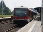 928 510 als RE 10 aus Dsseldorf Hbf in Kleve. 29.06.2009