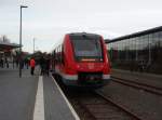 622 004 als Sonderzug aus Gummersbach in Wiehl. 07.12.2014