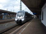 DB Regio Sudost/647639/1442-161-als-s-8-aus 1442 161 als S 8 aus Halle (Saale) Hbf in Dessau Hbf. 09.02.2019