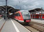 DB Regio Sudost/146040/642-672-als-re-10-nach 642 672 als RE 10 nach Magdeburg Hbf in Erfurt Hbf. 18.06.2011
