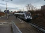 DB Regio Sudost/312485/1442-617-als-s-1-nach 1442 617 als S 1 nach Wurzen in Leipzig Miltitzer Allee. 21.12.2013