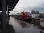 641 022 als RB 52 nach Erfurt Hbf in Leinefelde.