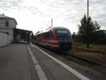 642 589 als RB 71 nach Sebnitz (Sachs) in Pirna. 16.07.2025