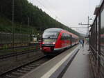 642 086 als U 28 Decin - Rumburk in Bad Schandau. 16.07.2025