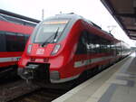 442 645 als RE 15 Hoyerswerda - Dresden-Neustadt in Ruhland.