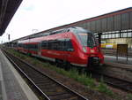 DB Regio Sudwest/660261/442-002-als-rb-82-aus 442 002 als RB 82 aus Perl in Trier Hbf. 09.06.2019