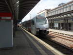 429 618 als RE 1 Mannheim Hbf - Koblenz Hbf in Kaiserslautern Hbf.