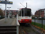 309 der DSW21 als U 41 aus Dortmund Hörde Clarenberg in Lünen Brambauer Verkehrshof.