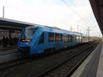 654 101 der Eisenbahnen und Verkehrsbetriebe Elbe-Weser als RB 33 aus Bremervörde in Bremerhaven Hbf.