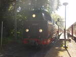 99 222 der Harzer Schmalspurbahnen als HSB Eisfelder Talmhle - Wernigerode Hbf in Drei Annen Hohne.