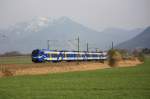 ET 322 auf dem Weg von Salzburg nach Mnchen.