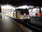 246 004 der metronom Eisenbahngesellschaft als ME nach Cuxhaven in Hamburg Hbf.