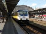 146 537 der metronom Eisenbahngesellschaft als MEr nach Tostedt in Hamburg Hbf.