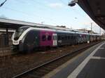 116 der metronom Eisenbahngesellschaft als RE 50 nach Wolfsburg Hbf in Hildesheim Hbf.