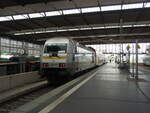 223 055 der Mitteldeutsche Regiobahn als RE 6 nach Leipzig Hbf in Chemnitz Hbf.
