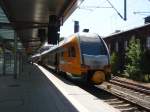 ET 445.110 der Ostdeutschen Eisenbahn als RE 2 Wismar - Cottbus in Schwerin Hbf. 23.07.2013