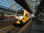 ET 445.110 der Ostdeutschen Eisenbahn als RE 2 Wismar - Cottbus in Berlin-Spandau. 23.07.2013