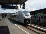 463 306 der trans regio als RB 32 nach Budenheim in Bingen (Rhein) Hbf.