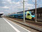 ET 601 der Westfalenbahn als RE 70 aus Bielefeld Hbf in Braunschweig Hbf.