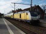 246 004 der Verkehrsgesellschaft Start Unterelbe als RE 5 Hamburg-Harburg - Cuxhaven in Buxtehude.