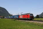 1293 009 mit dem  WALTER-KLV  aus Mnnchen kommend am 14.