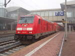 245 017 als RE 4 nach Brilon Wald in Kassel-Wilhelmsh�he.