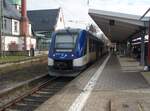 554 101 der Start Taunus als RB 15 nach Brandoberndorf in Bad Homburg. 02.03.2024