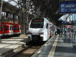 429 606 als RE 2 nach Koblenz Hbf in Frankfurt (Main) Hbf.