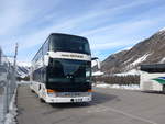 (201'850) - Aus Italien: Broggi, Bollate - FR-048 VB - Setra am 2. Mrz 2019 beim Bahnhof Pontresina