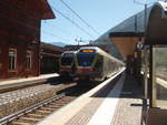 Ein ETR 170 als R Brennero/Brenner - Merano/Meran in Fortezza/Franzensfeste.