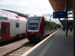 Ein Doppelstock Steuerwagen als RB nach Athus in Luxembourg.