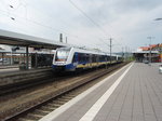 622 711 des erixx als RE 10 Bad Harzburg - Hannover Hbf in Hildesheim Hbf.