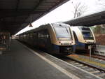 622 223 von erixx als RE 10 nach Hannover Hbf in Bad Harzburg. 01.03.2025