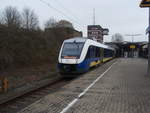 648 041 der NordWestBahn als RE 18 nach Varel (Oldb.) in Osnabrck Hbf.