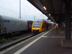 Ein Lint 41 der Hessischen Landesbahn als RB 90 nach Limburg (Lahn) in Siegen Hbf.