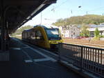 VT 205 der Hessischen Landesbahn als RB 90 nach Limburg (Lahn) in Siegen Hbf.