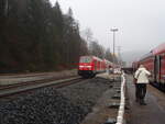 245 019 als RB 4 aus Kassel-Wilhelmshhe in Brilon Wald.